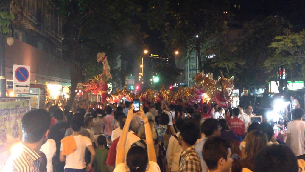 Navaratri Festival Parade in Bangkok on 19 October 2018