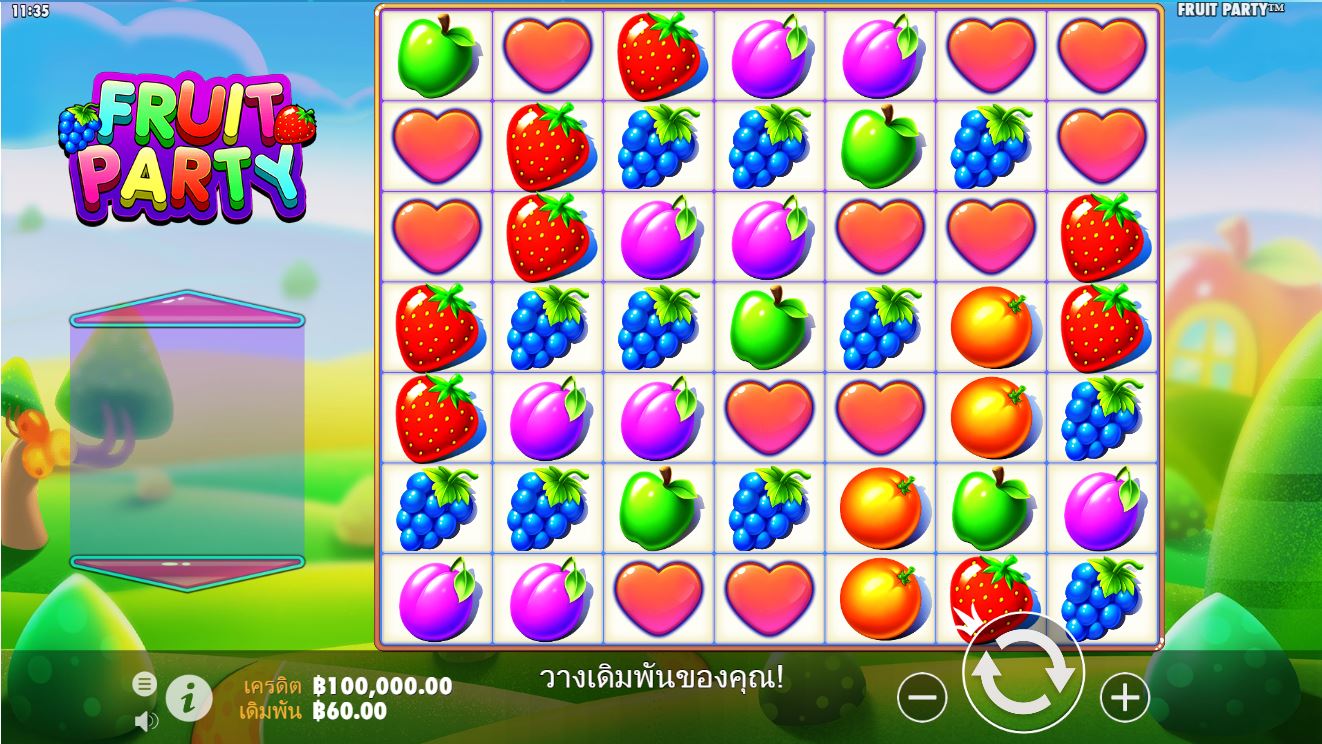 Thai Triumph: ทำลายสถิติชัยชนะแจ็คพอต 2.1 ล้านบาทใน เกมส์สล็อต Fruit Party ที่ HappyLuke!